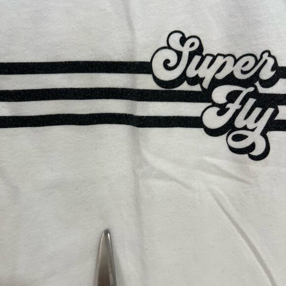 Trilogy Super Fly Blue & White Raglan Tee Shirt Size 2T - Picture 2 of 3